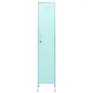 Berkfield Locker Cabinet Mint 35x46x180 cm Steel