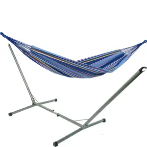 Tahiti Hammock Metal Set Ocean