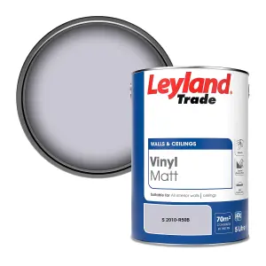 Leyland Trade Vinyl Matt Walls & Ceilings Emulsion Paint (S 2010-R50B) 5L