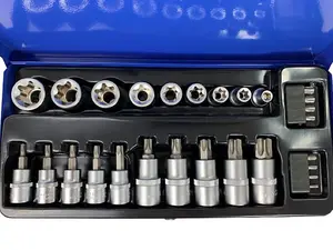 Toolzone 27 piece star socket and bit sets