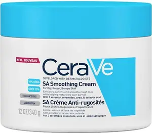 Cerave SA Smoothing Cream With Salicylic Acid For Dry, Rough & Bumpy Skin 340G