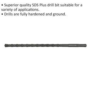 Premium 10 x 260mm SDS Plus Drill Bit for Smooth Drilling and Durability