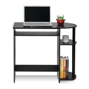 Furinno Easy Assembly Computer Desk, Espresso  Home Decorations