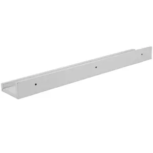 Floating Shelf White / 8cm H x 65cm W x 65cm D