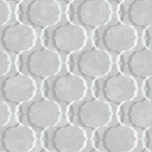 SK Filson Grey Diamond Trellis Wallpaper