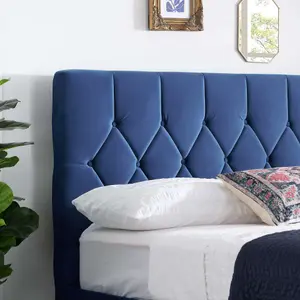 Birlea Loxley Double Bed Frame In Blue