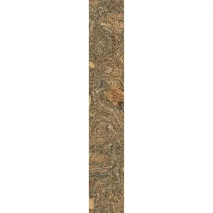 Sample: Beautiful Cork Wall Panels - Grey - 1 Stripe - 30cm x 5cm (11.81in x 1.96in)