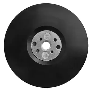 Sealey Rubber Backing Pad For Fibre Backed Sanding Discs 125mm M14 x 2mm RBP125