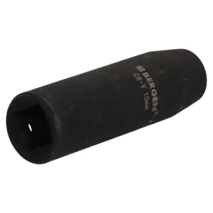 10mm 1/2" Drive Double Deep Single Hex Metric Impact Socket 6 Sided 78mm