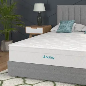 Memory Wool Pocket Sprung Hybrid 2000 Firm Mattress Double (4'6)