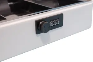 Large 12 Inch 3-Digit Combination Security Cash Safe Box