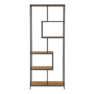 Romilda Bookcase Brown/Black