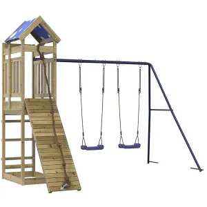 Berkfield Outdoor Playset Impregnated Wood Pine