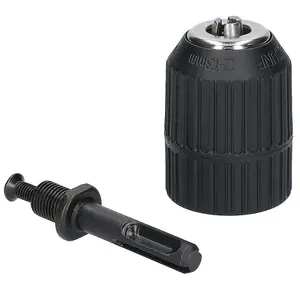 BAP 13mm Keyless Drill Chuck Plus SDS Adaptor Fits Bosch Dewalt Makita 1/2" UNF