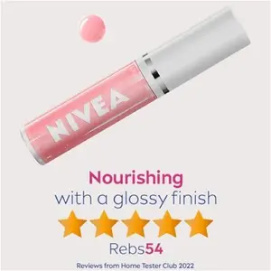 NIVEA Clear Glow Lip Oil For Long Lasting Moisture 5.5Ml