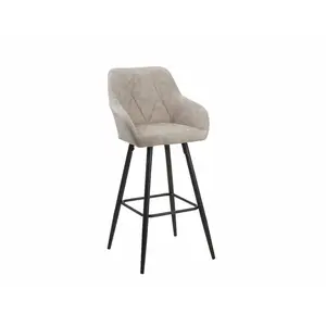 Maxman 11.02cm Bar Stool (Set of 2) Beige