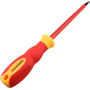 5.5mm x 125mm VDE Insulated Soft Grip Electrical Electricians Screwdriver Flat