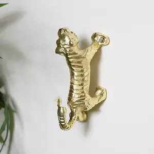 Melody Maison Gold Tiger Wall Hook