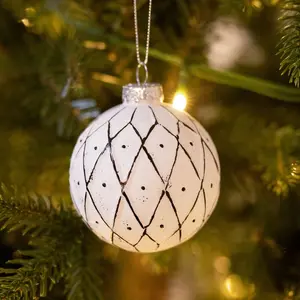 Glass Christmas Tree Bauble