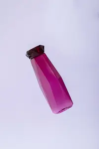 Interiors by Premier Textured Deep Pink Drinking Bottle, Secured Plastic Water Bottle, Versatile Water Botle, Durable Bottle