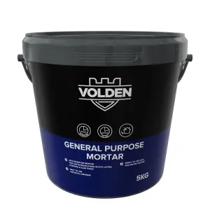 Volden Multipurpose mortar, 5kg Tub - Requires mixing before use