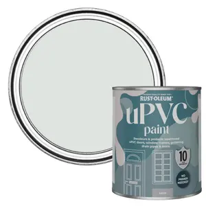 Rust-Oleum Library Grey Satin UPVC Paint 750ml