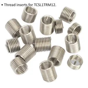 8 Pack M12 x 1.75mm Thread Inserts for ys10445 Thread Repair Kit