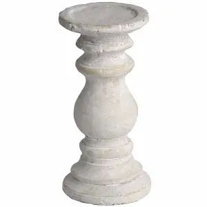 UK Homeliving Small Stone Candle Holder