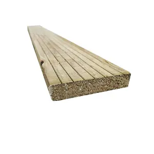 Snowdon Timber Factory Reject DB251208T10 Treated Decking Board (L) 2.4m (W) 120mm (T) 25mm 10 Pack