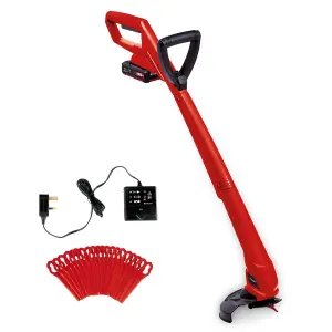 Einhell 24cm Cordless Strimmer 18V Grass Trimmer With Battery Charger Power X-Change Includes 20x Spare Blades GC-CT 18/24 Li P