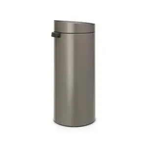 Brabantia 30 Litre Touch Bin Platinum