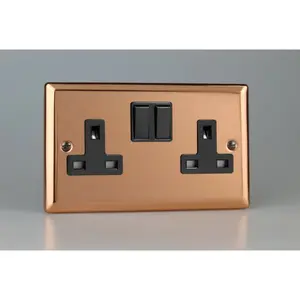 Wall Mounted Socket Copper