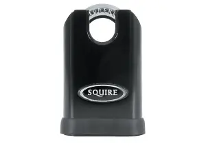 Squire SS50CP5 Stronghold 50mm Solid Steel and Brass Padlock for Ultimate Security