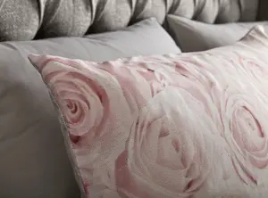 Bellerose Floral King Duvet Cover Set - Pink