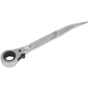 Premium 21mm Scaffold Spanner Ratchet Handle - Durable Socket Wrench Tool