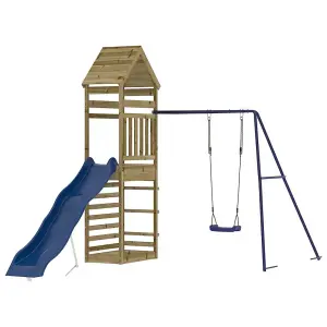 Berkfield Outdoor Playset Impregnated Wood Pine