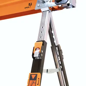 Vaunt Fully Adjustable Trestle Twin Pack Saw Horse Max Load Capacity 1,200kg