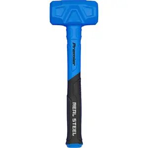 1.75lb Shot-Loaded Dead Blow Hammer with Soft Grip Handle for Maximum Control