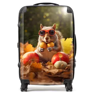 Nuts For Winter Suitcase - Medium