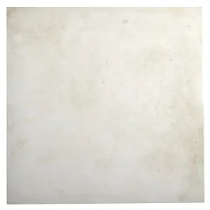 Colours Konkrete Ivory Matt Concrete effect Porcelain Indoor Wall & floor tile, Pack of 4, (L)616mm (W)616mm