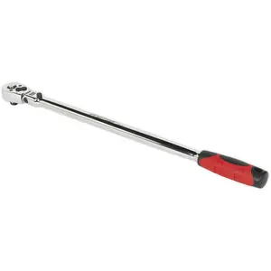 455mm Extra-Long Flexi-Head Ratchet Wrench with 72-Tooth Drive for Precision Work