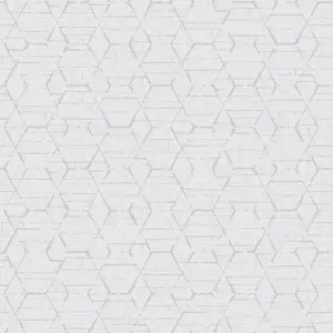 Galerie Atmosphere Grey Hextex Smooth Wallpaper