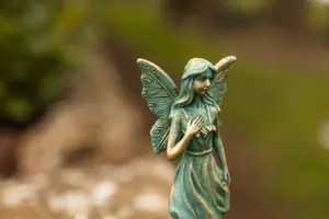 Garden Copper Effect Fairy Ornament