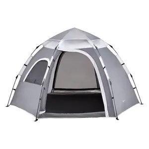 Ashunte 3 Person Tent Dark Grey/Light Grey