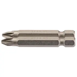 Draper No.2 1/4" Hex. PZ Type Insert Bit 50mm Long x 2 64228