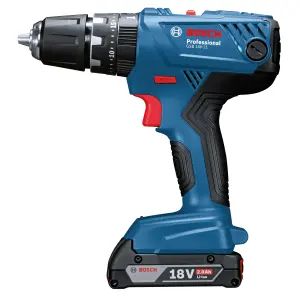 Bosch Professional 18V Li-ion Brushless Cordless Combi drill (2 x 2Ah) - GSB 18V 45