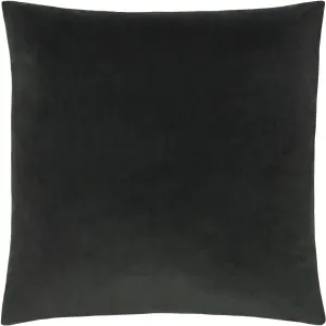 Paoletti Sunningdale Square Velvet Feather Filled Cushion