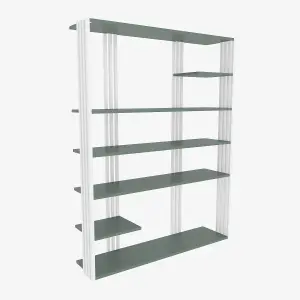 Decorotika Jeni Bookcase Shelving Unit Display Unit