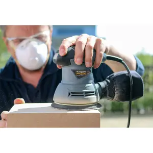 Sealey Dual Action Palm Sander Compact Ergonomic Diameter 125mm 240W/230V S0125