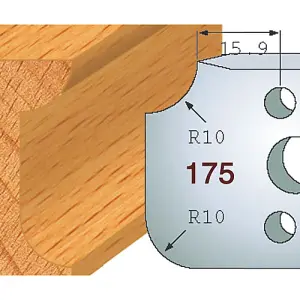 Axcaliber Pair of Euro Cutters & Limiter Set - 175